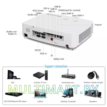Проектор Byintek C400X картинка 2